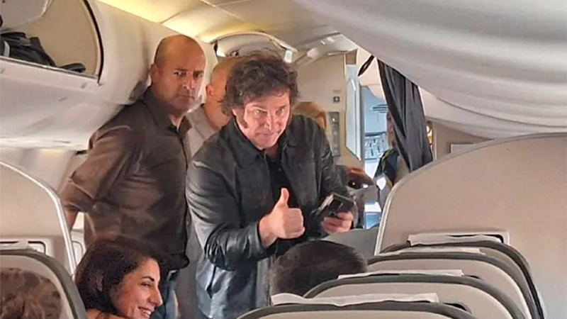 Milei ya gastó más de u$s 2 millones en viajes al exterior