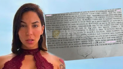 La influencer Luciana Milessi denunció que su expareja incumplió con una restricción