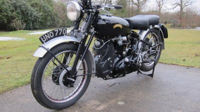 La moto inglesa con ADN argentino