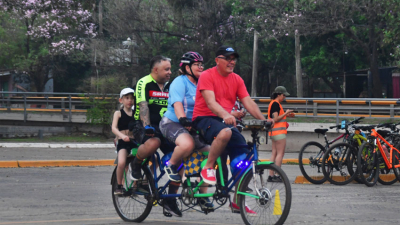 Resistencia tuvo su Día Mundial Sin Auto
