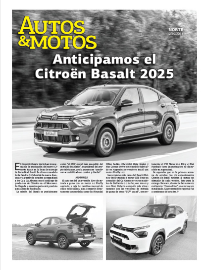 Anticipamos el Citroën Basalt 2025