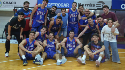 En un juego muy cerrado, Villa San Martín suspiró en el final