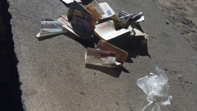Lo detienen con cocaína y dinero en efectivo