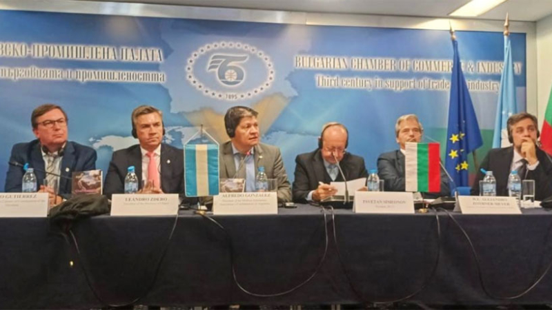 "Chaco Exporta": la provincia mostró sus productos en Bulgaria