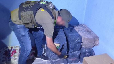 Gendarmes secuestran 300 kilos de marihuana y detuvo a ocho personas tras un año de investigación