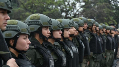 Bullrich arma un escuadrón de gendarmes "contradisturbios"