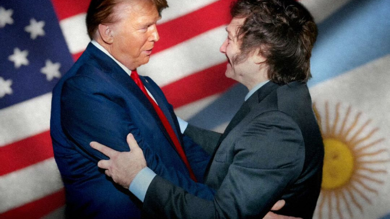 "Make America Great Again": Javier Milei felicitó a Donald Trump