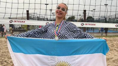La chaqueña Antonella Meza obtuvo la medalla de plata en tierras uruguayas