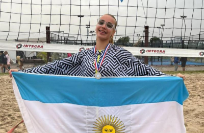 La chaqueña Antonella Meza obtuvo la medalla de plata en tierras uruguayas
