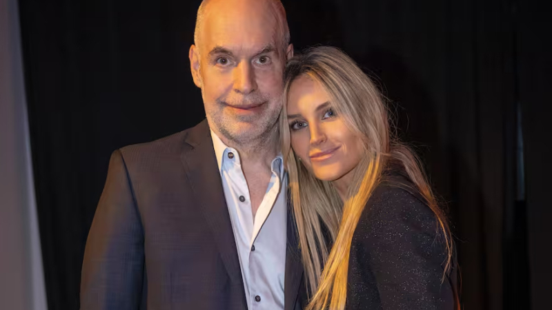 Horacio Rodríguez Larreta y Milagros Maylin se casan por civil en una íntima ceremonia