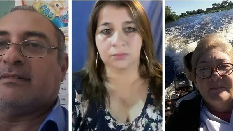 Sobre los tres docentes que perdieron la vida al volver de la escuela en el río Paraguay