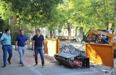 Resistencia: Zdero constató el avance del plan de bacheo 2025
