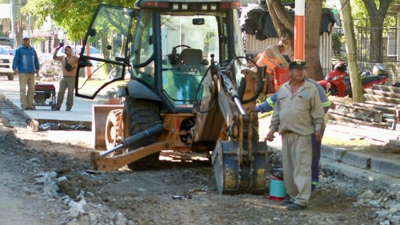 Trabajos de bacheo durante esta semana