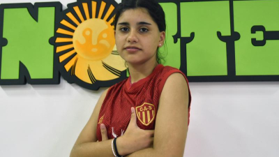Tiziana Aguirre se va con su valija llena de ilusiones para triunfar en Boca
