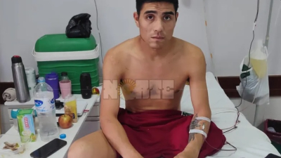Habla el hombre baleado por un penitenciario que lo acusó de ser el amante de su mujer