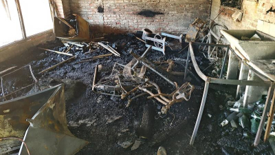 Una familia recuperó la casa que quedó inhabitable por un incendio en 2024