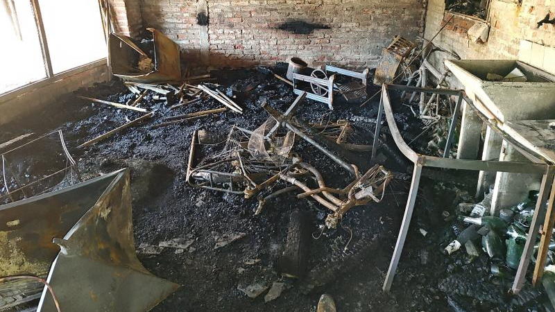 Una familia recuperó la casa que quedó inhabitable por un incendio en 2024