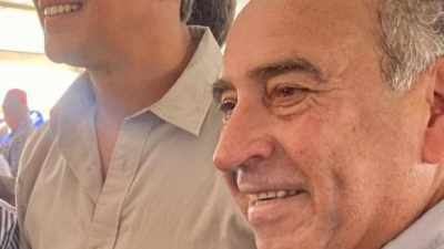 Carbajal estuvo en un seminario sobre la producción de arroz