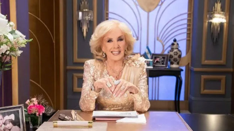 Mirtha Legrand cumplió 98 años y recibió el saludo de Lionel Messi
