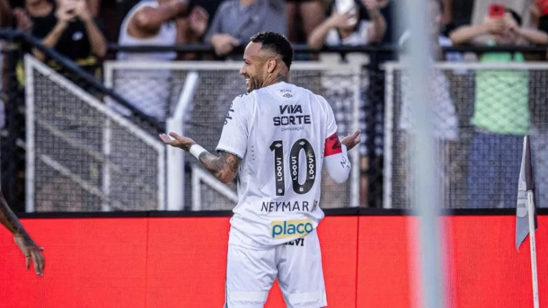 Neymar frotó la lámpara y anotó un impresionante gol olímpico