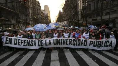 Paro de 48 horas en las universidades publicas en defensa del salario y el financiamiento