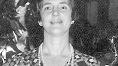 En el Día de la Mujer, Adela M. Beveraggi de Pérez (Cococha)