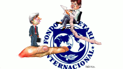 "El cheque en blanco con el FMI es un auto-golpe"