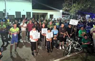 Quitilipi pidió justicia por la enfermera, víctima de conductor ebrio en la ruta 4