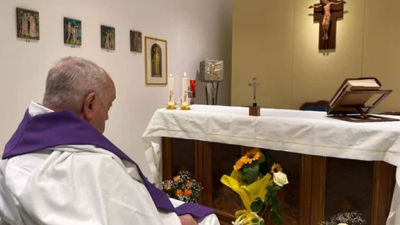 El Vaticano difundió la primera foto del Papa tras más de un mes de internación