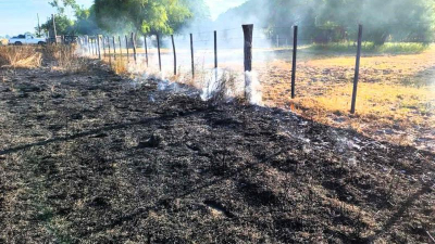 Productores del sur de Quitilipi sufrieron graves incendios en sus campos