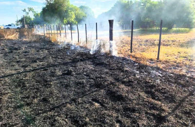 Productores del sur de Quitilipi sufrieron graves incendios en sus campos