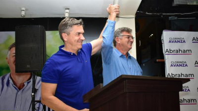Zdero visitó Clorinda y dio su rotundo apoyo al radical Abraham Skierkier