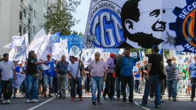 La CGT anunció un paro general para el 10 de abril