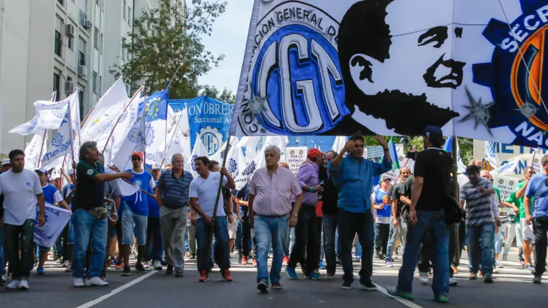 La CGT anunció un paro general para el 10 de abril