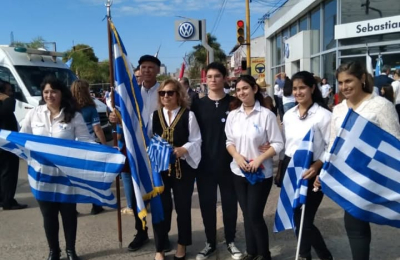 La colectividad helénica de Resistencia celebra el Día la Independencia de Grecia