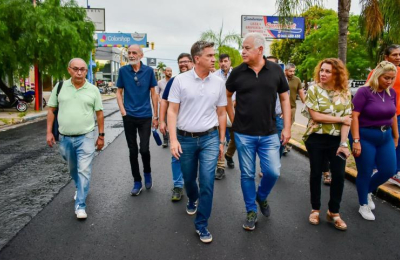 Zdero destaca obras que elevarán el perfil comercial de la avenida 25 de Mayo
