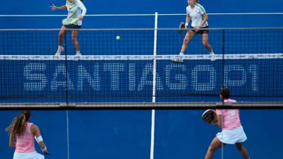 Insólito: un partido de pádel terminó empatado