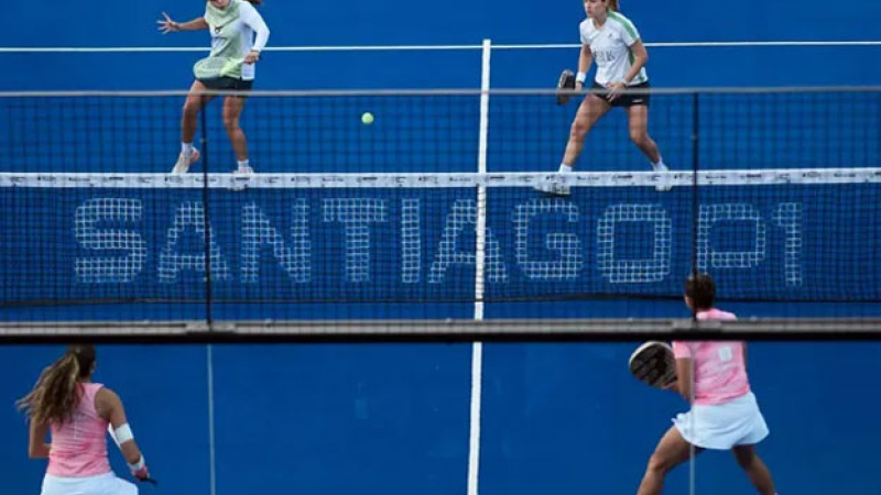 Insólito: un partido de pádel terminó empatado