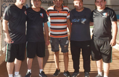 Bochas: Italiana de Charata, campeón provincial de Parejas
