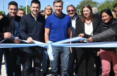 Zdero inauguró nuevas cuadras de pavimento urbano en Sáenz Peña