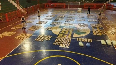 La impresionante cantidad de droga que Prefectura secuestró en Misiones