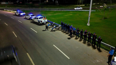 Paro general: operativo policial para "garantizar la libre circulación de transportistas"
