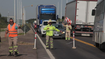 Vialidad Nacional optimizó el sistema de control de camiones sobre ruta 11