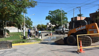 Villa Ángela: continúan las obras en la ciudad con recursos propios