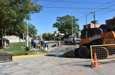 Villa Ángela: continúan las obras en la ciudad con recursos propios