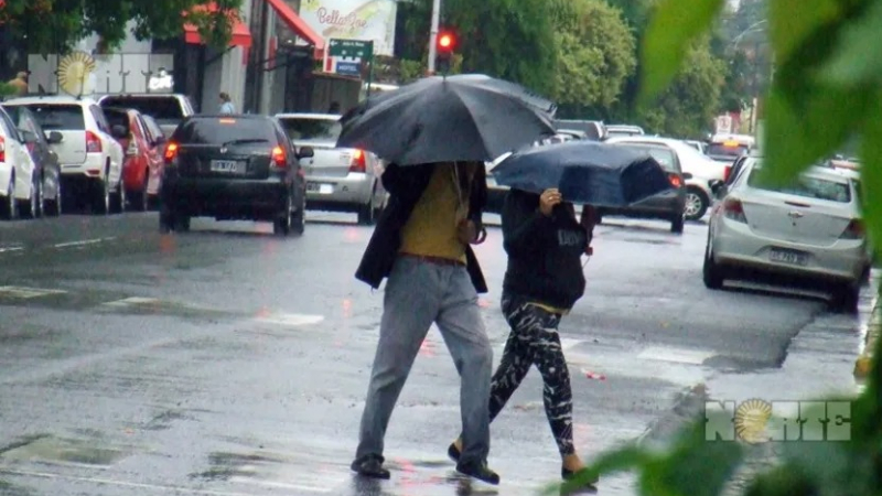 Se esperan tormentas fuertes desde mañana y marcado descenso de temperatura