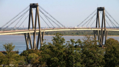 Se reanudó con normalidad el tránsito en el puente interprovincial Chaco-Corrientes