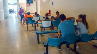 Llegó el frío y se dispararon las consultas en el Pediátrico