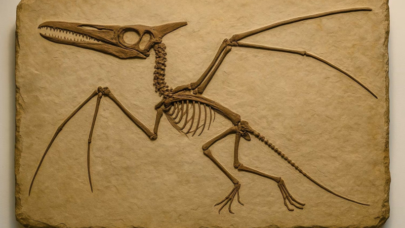 Japón descubre su primer pterosaurio formalmente identificado