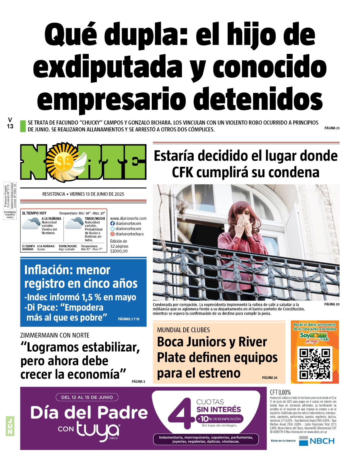 Edición del 13-06-2025